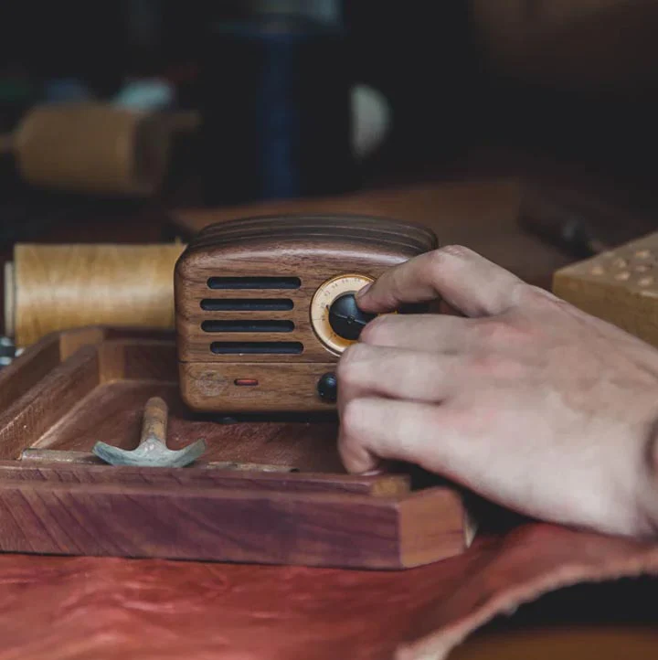 [뮤젠] 메탈&우드 미니 스피커 라디오 Muzen OTR Metal&Wood Speaker - Image 7