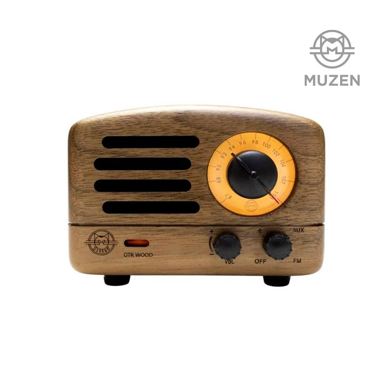 [뮤젠] 메탈&우드 미니 스피커 라디오 Muzen OTR Metal&Wood Speaker - Image 9