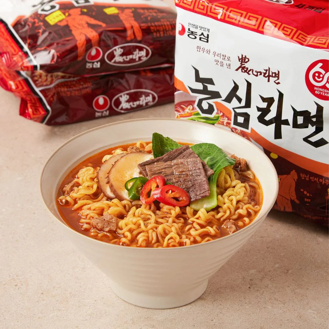 Nongshim Nongshim Ramyun 124g × 4Pack - Image 2