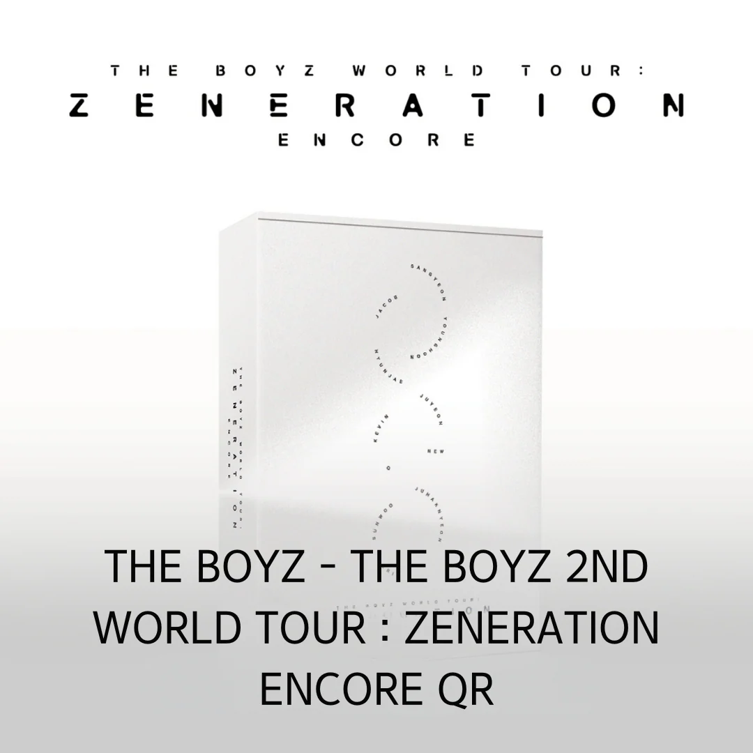 Special Price💿 더보이즈 THE BOYZ - THE BOYZ 2ND WORLD TOUR : ZENERATION ENCORE QR