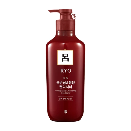 려 함빛모 샴푸/컨디셔너 592ml Ryo Damage care&nourishing shampoo/conditioner - Image 3