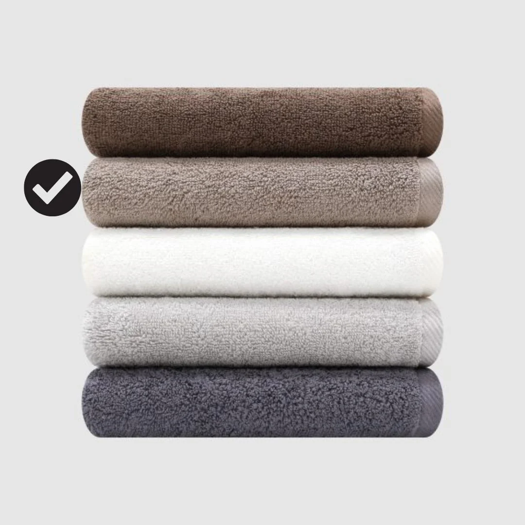 Songwol New Color Plain Towel 40s (4pcs/Set) - Image 2