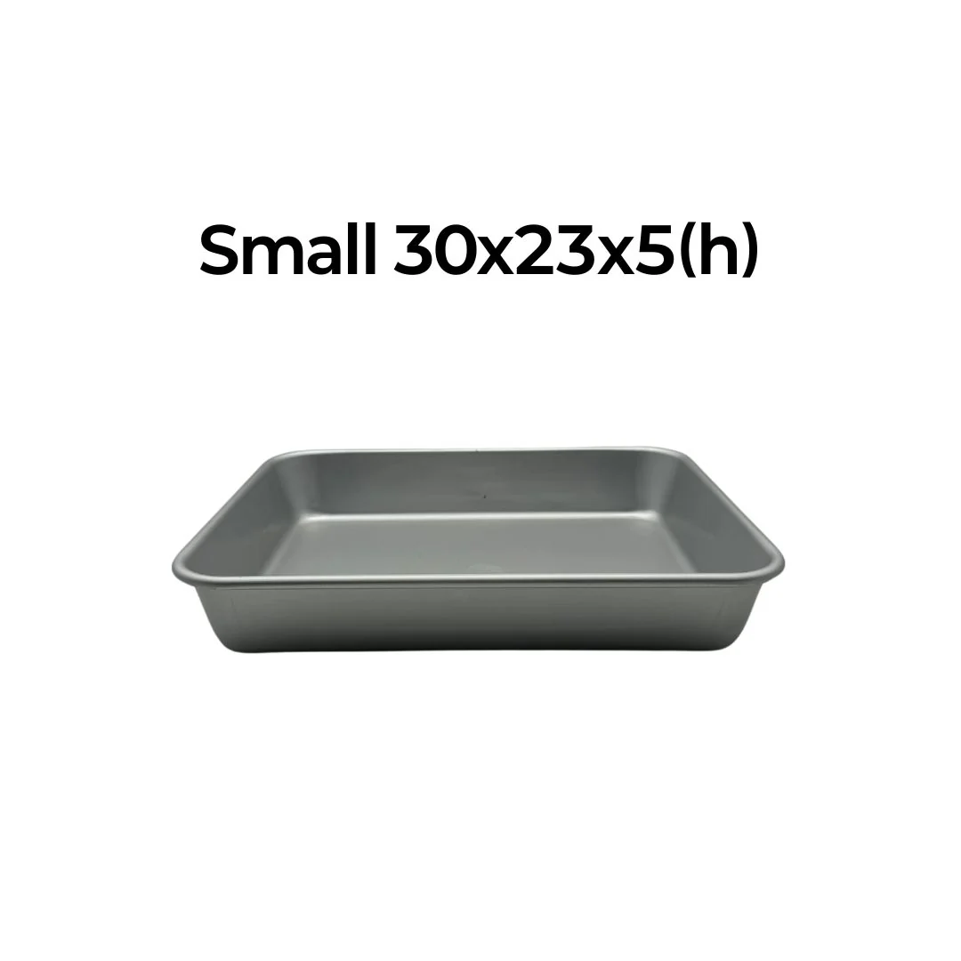 Special Price🎈 Aluminium Rectangular Tray S/M/L - Image 2