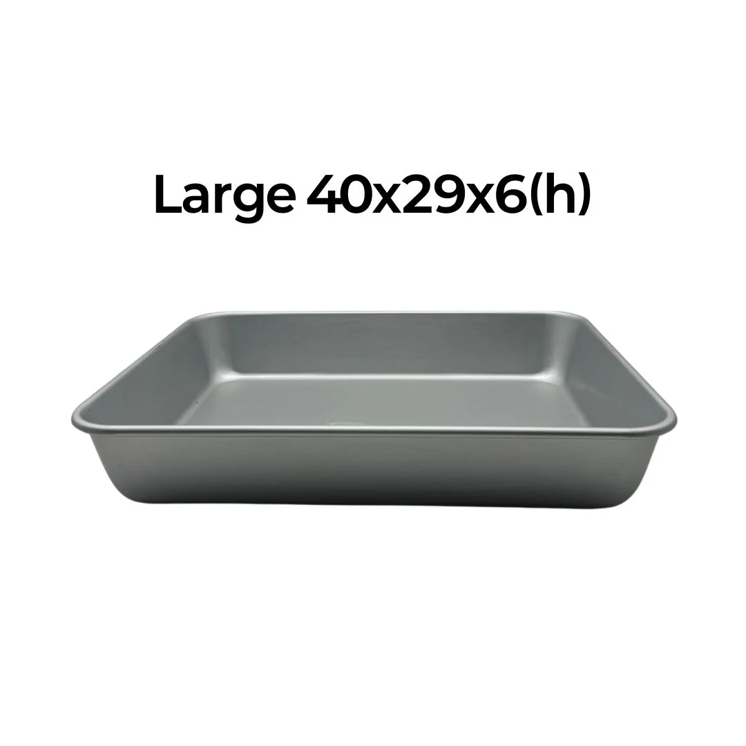 Special Price🎈 Aluminium Rectangular Tray S/M/L - Image 4