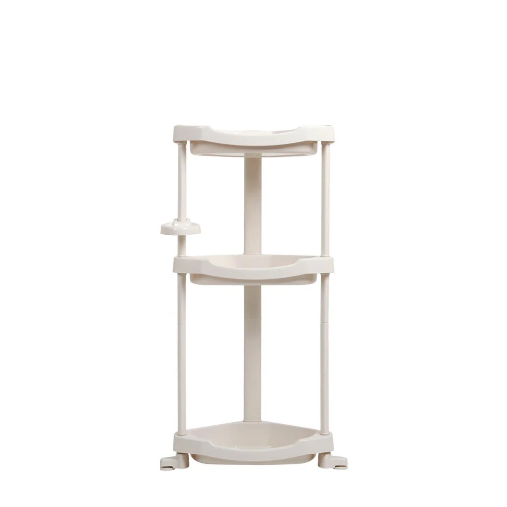 깔끔한 욕실의 필수품 스탠드 코너 선반 3단/4단 Stand corner rack  3/ 4 tiers - Image 4