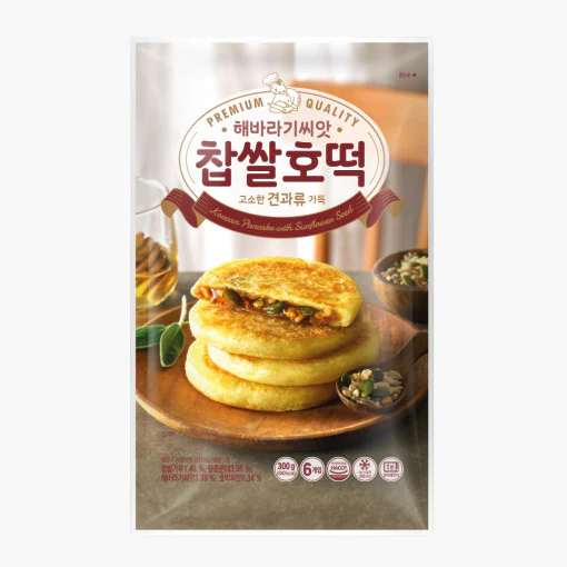 SYDNEY ONLY๐ํ์ฑ ํด๋ฐ๋ผ๊ธฐ์จ์ ์ฐน์ํธ๋ก Sweet Hotteok with Sunflower Seeds 280g