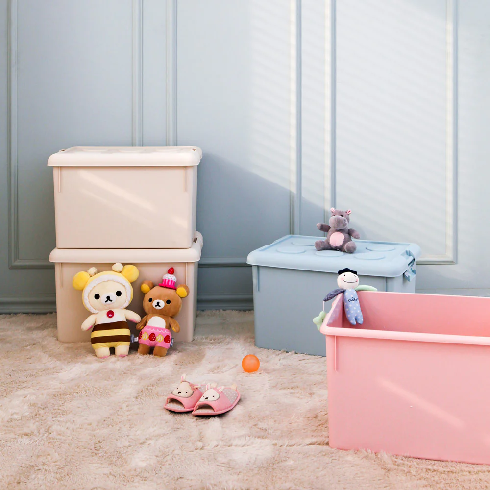 SYDNEY ONLY๐ ํ๋์ฝ ๋ํ ๋ฆฌ๋น๋ฐ์ค FRANCO Storage Box 62L 3 colours - Image 2