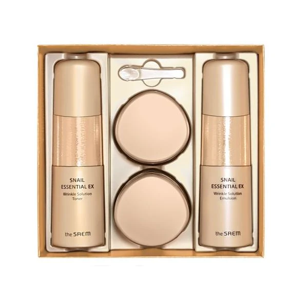 THE SAEM Snail Essential EX Wrinkle Solution Set